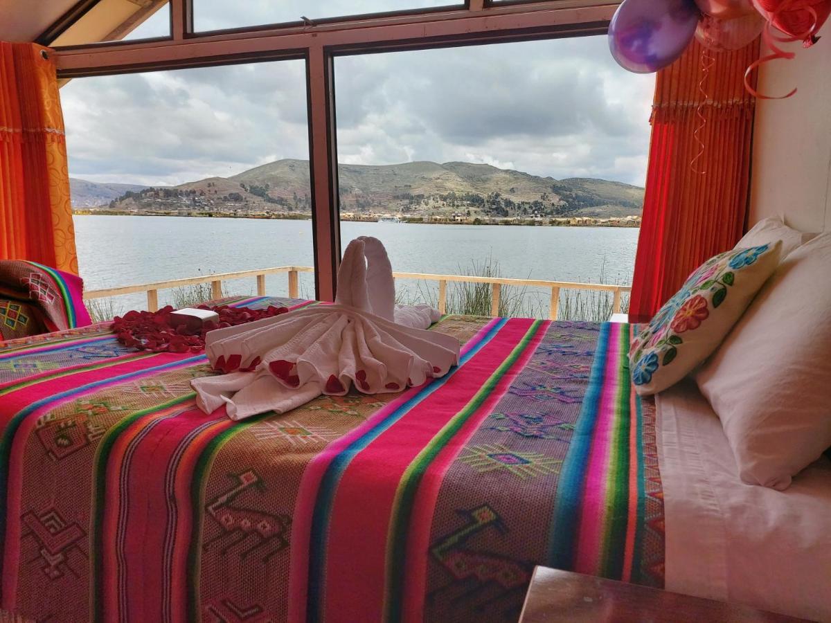 Uros Qhota Uta Lodge Puno Zewnętrze zdjęcie