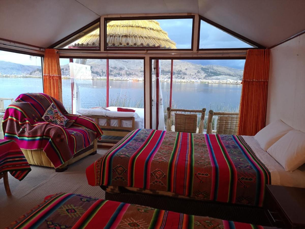 Uros Qhota Uta Lodge Puno Zewnętrze zdjęcie